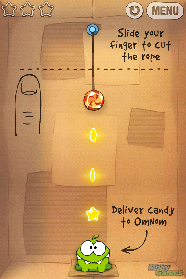 499866-cut-the-rope-iphone-screenshot-level-1-1-the-first-few-levels.png