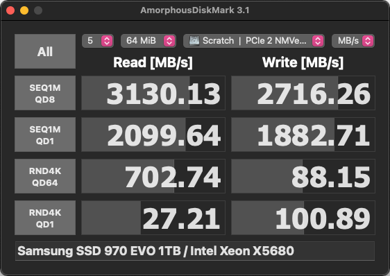 Ableconn PEXM2-130 Dual PCIe NVMe M.2 : Samsung SSD 970 EVO 1TB.png