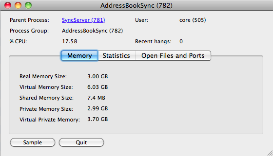 AddressBookSync Memory Leak.png