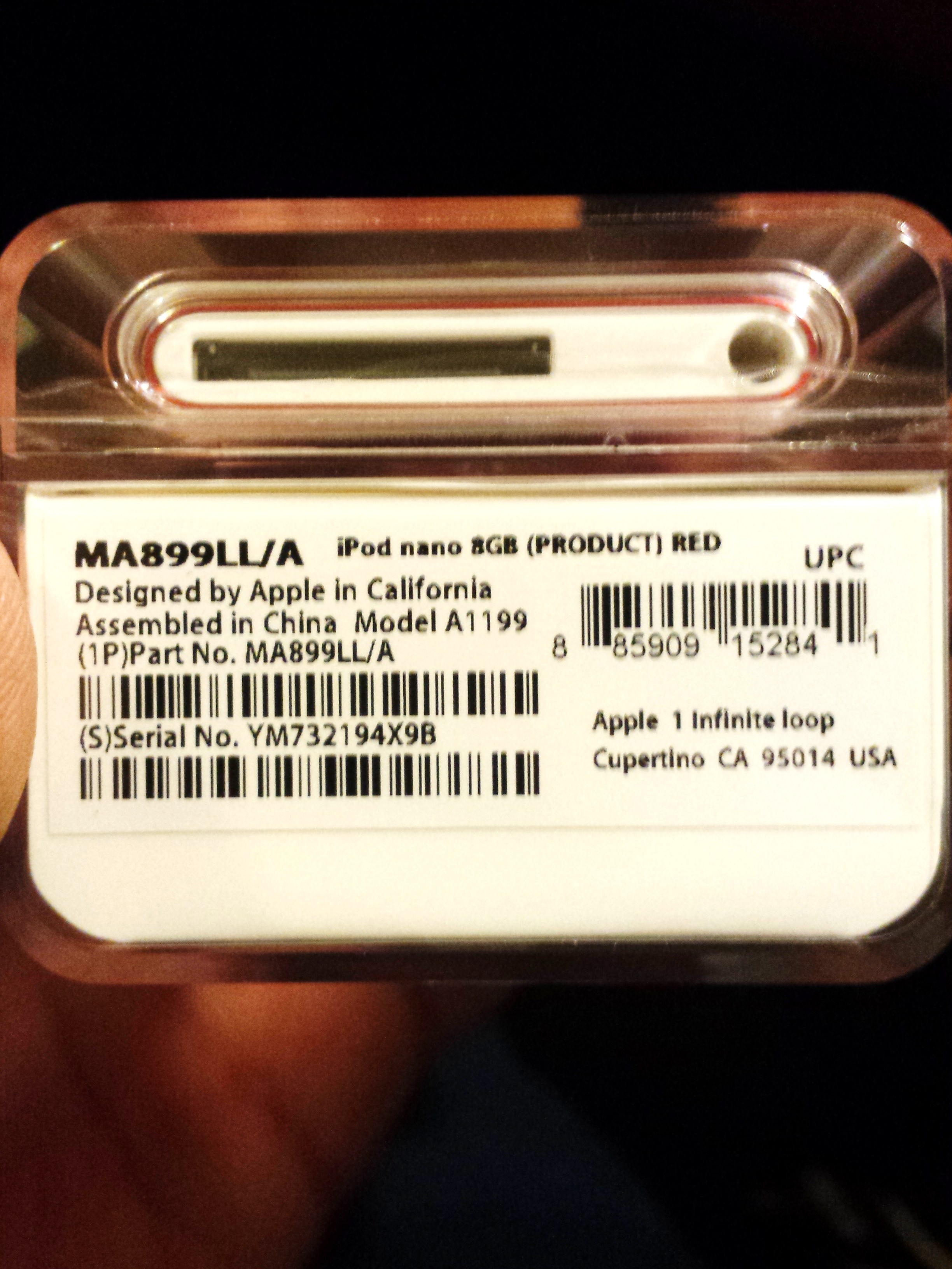 Apple Ipod Nano 2nd gen 8GB - Product RED - Special Edition - Sealed - 4.jpg