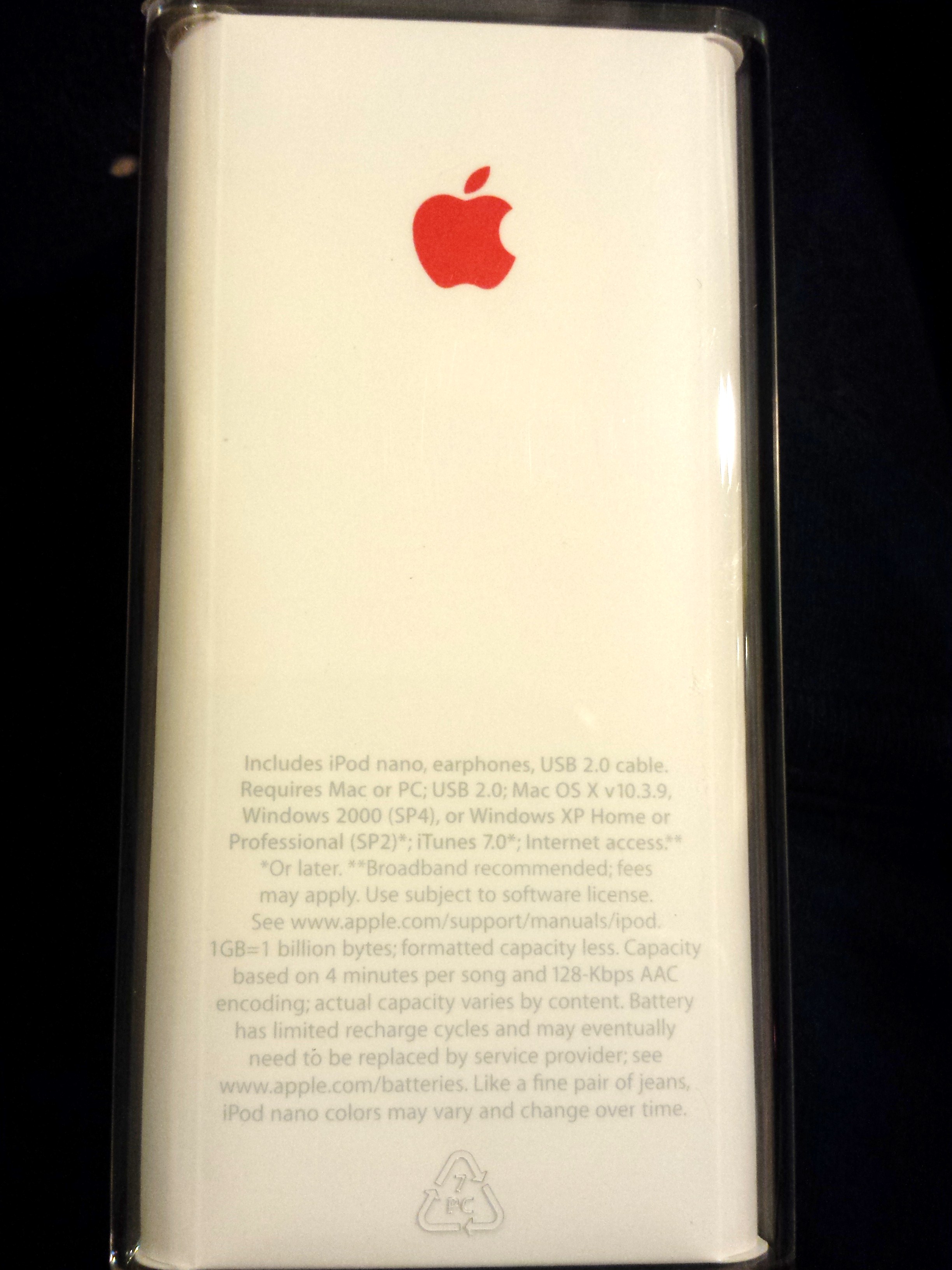 Apple Ipod Nano 2nd gen 8GB - Product RED - Special Edition - Sealed - 5.jpg