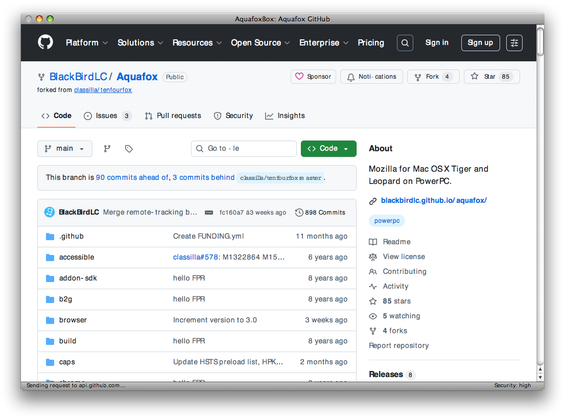 Aquafox GitHub page.png