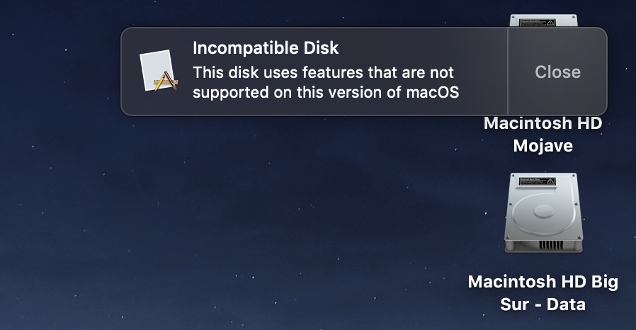 Big Sur Disk Incompatible with Mojave.jpg