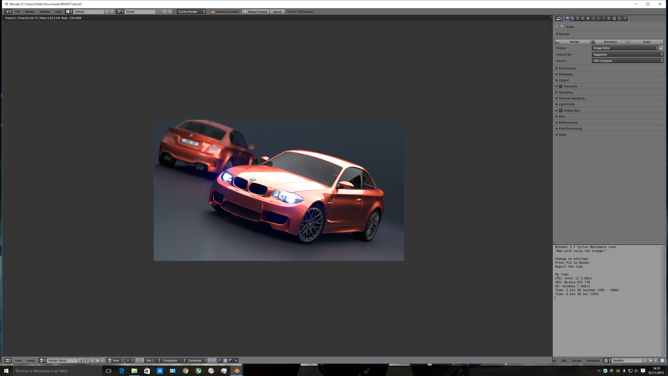 blender bmw27 GPU Stock.png