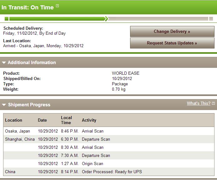 iPad Mini on its way.JPG