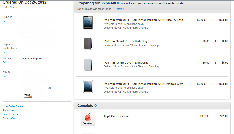 iPad Mini Order Status.png