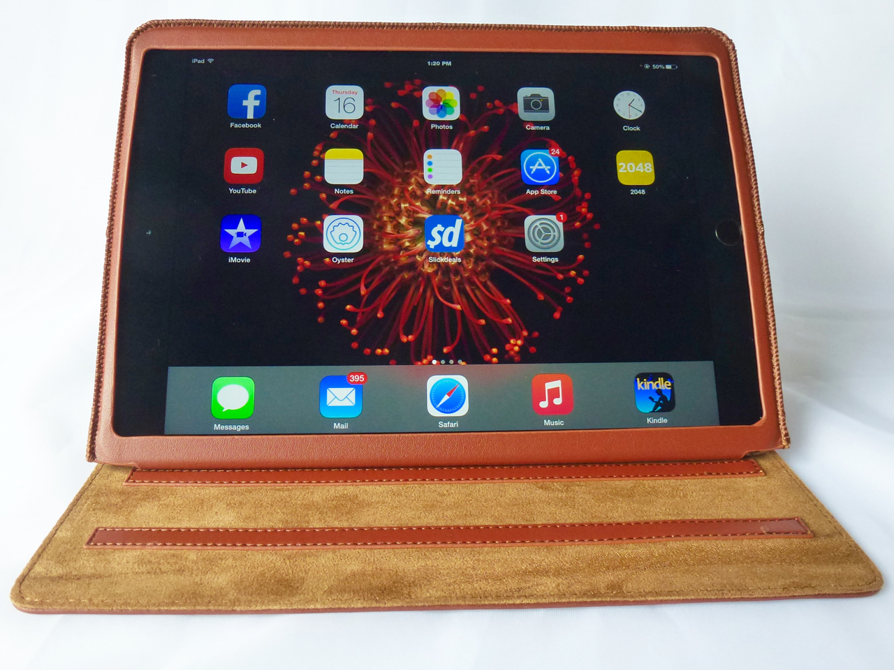 Kavaj Hamburg for iPad Air 2- Front Stand View.jpg