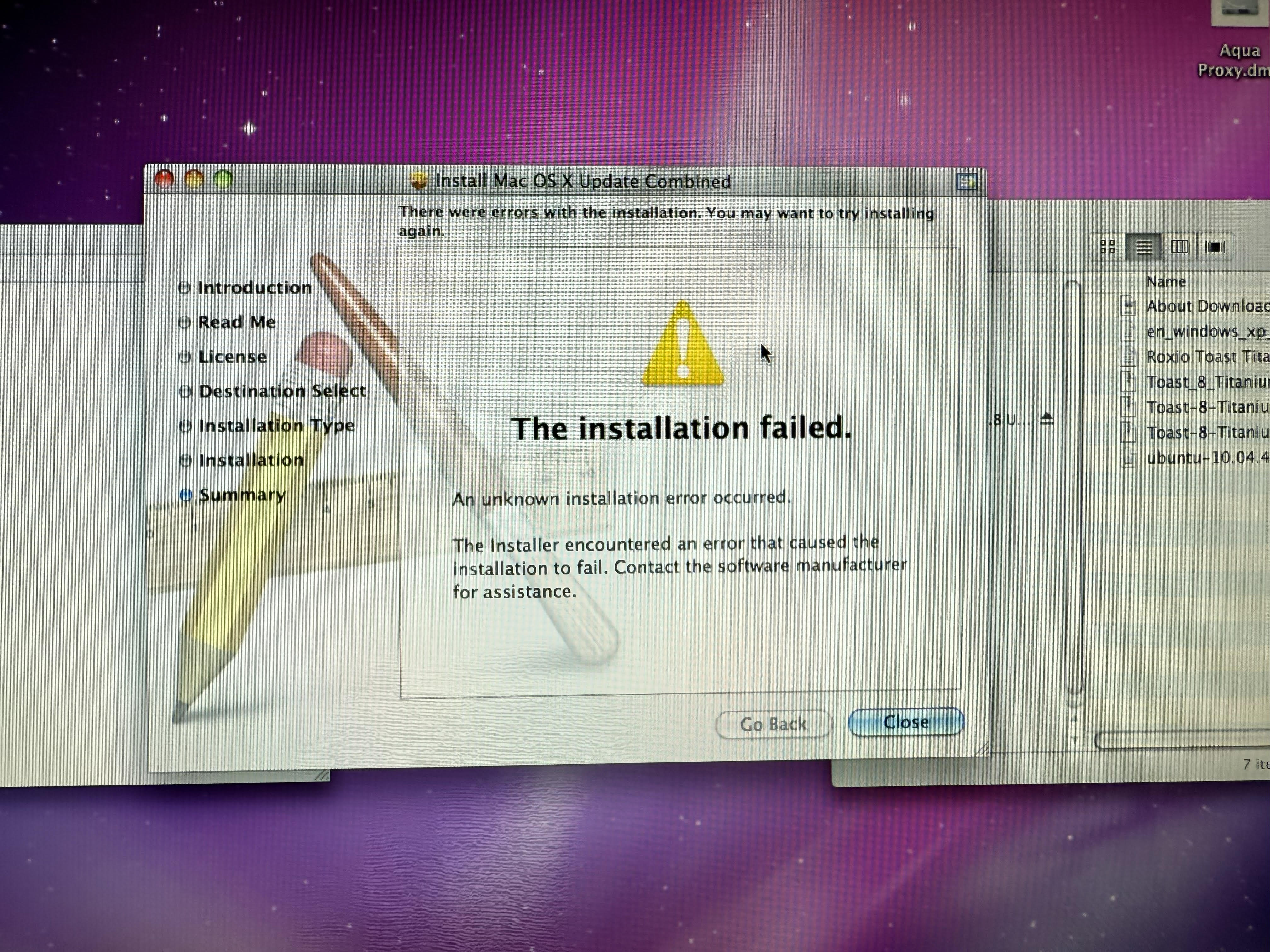 OS X install failed.jpg