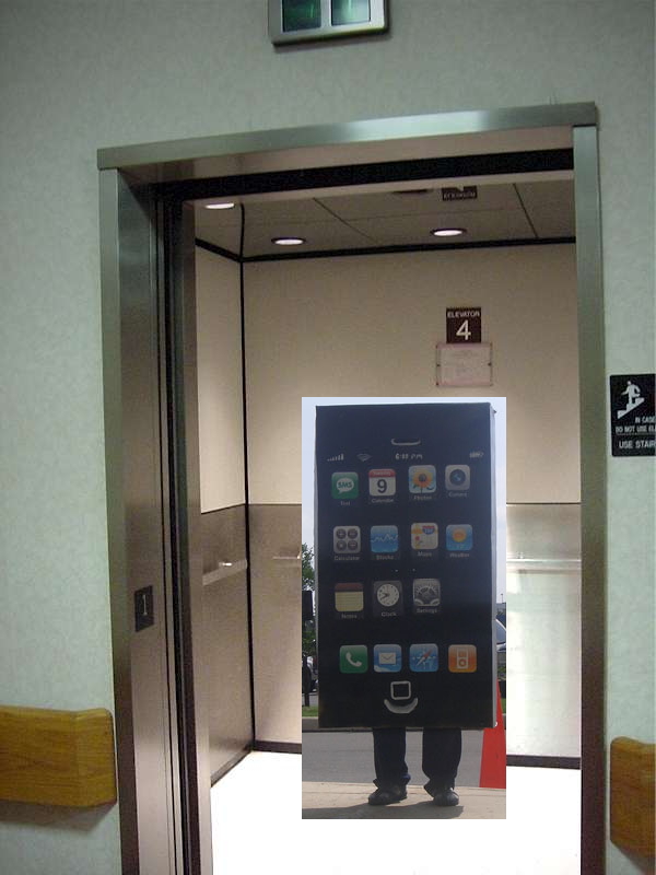 photoshopped iphone in elevator.jpg
