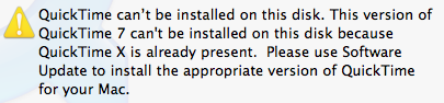 Quicktime 7.6.4 Snow Leopard install message.png