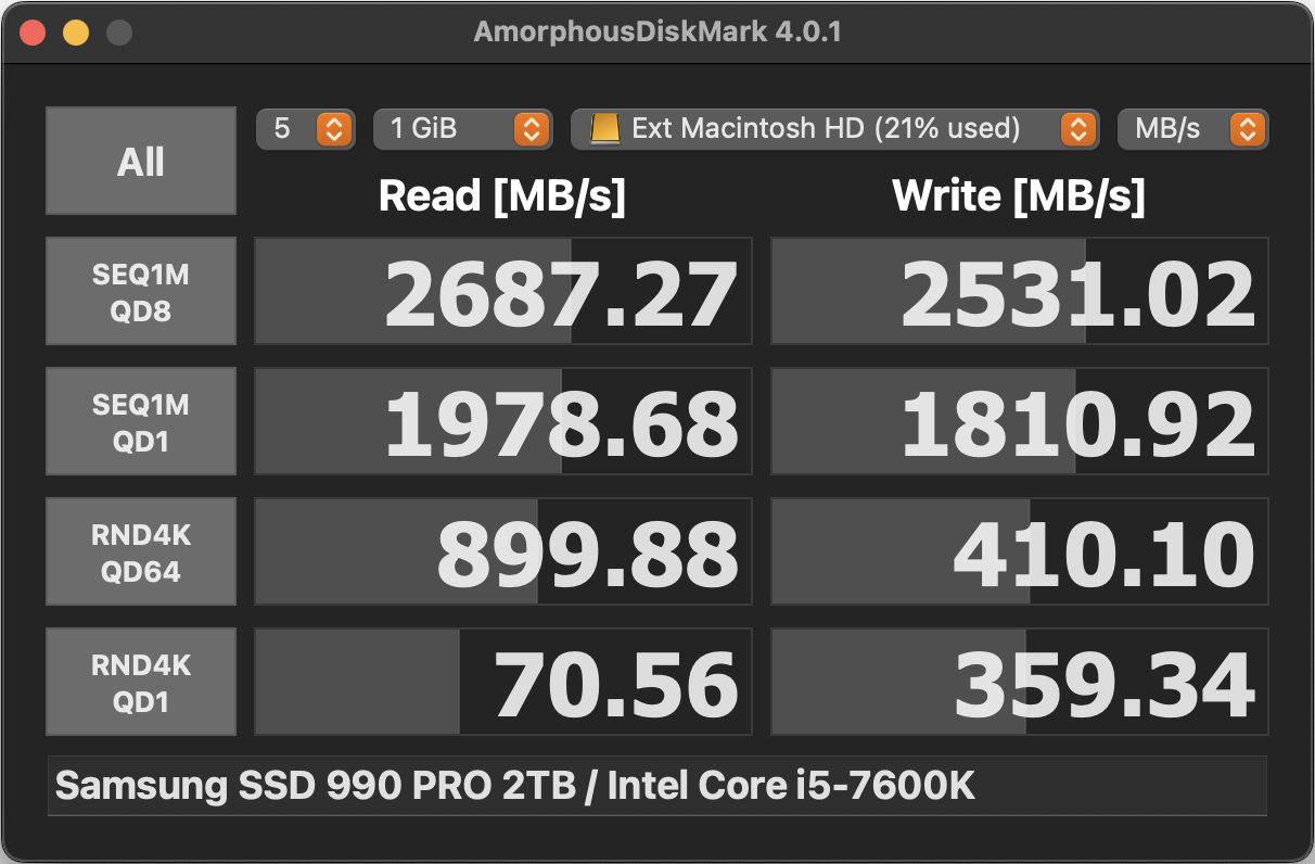 Samsung SSD 990 PRO 2TB : Intel Core i5-7600K.png