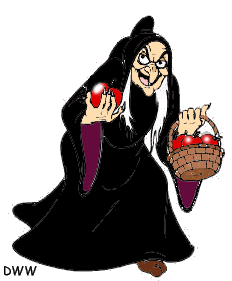 Snow White apple witch.gif