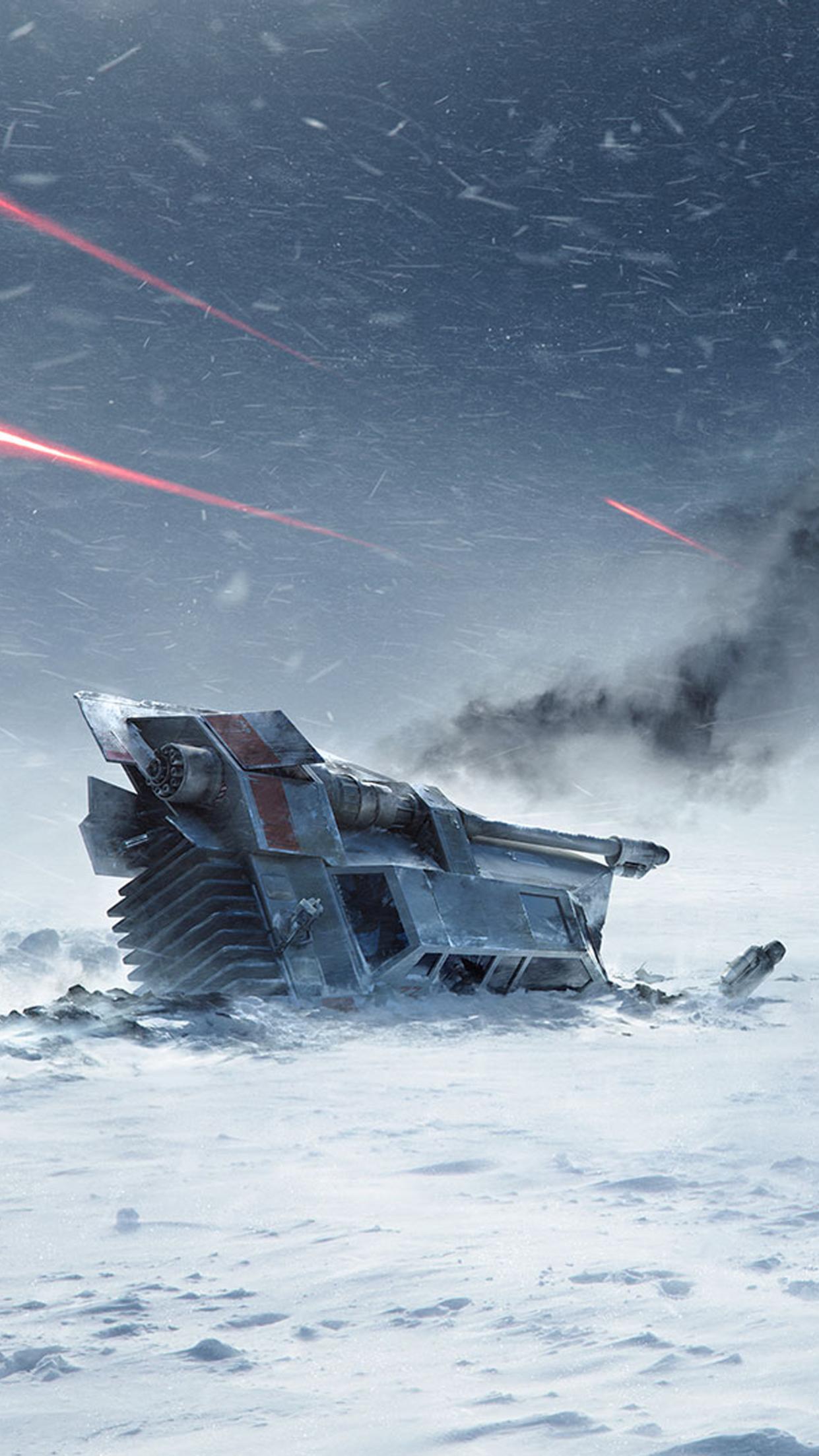 Snowspeeder crash.jpg