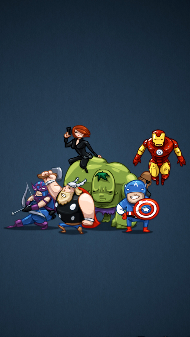 The Avengers iPhone 5 Wallpaper.png