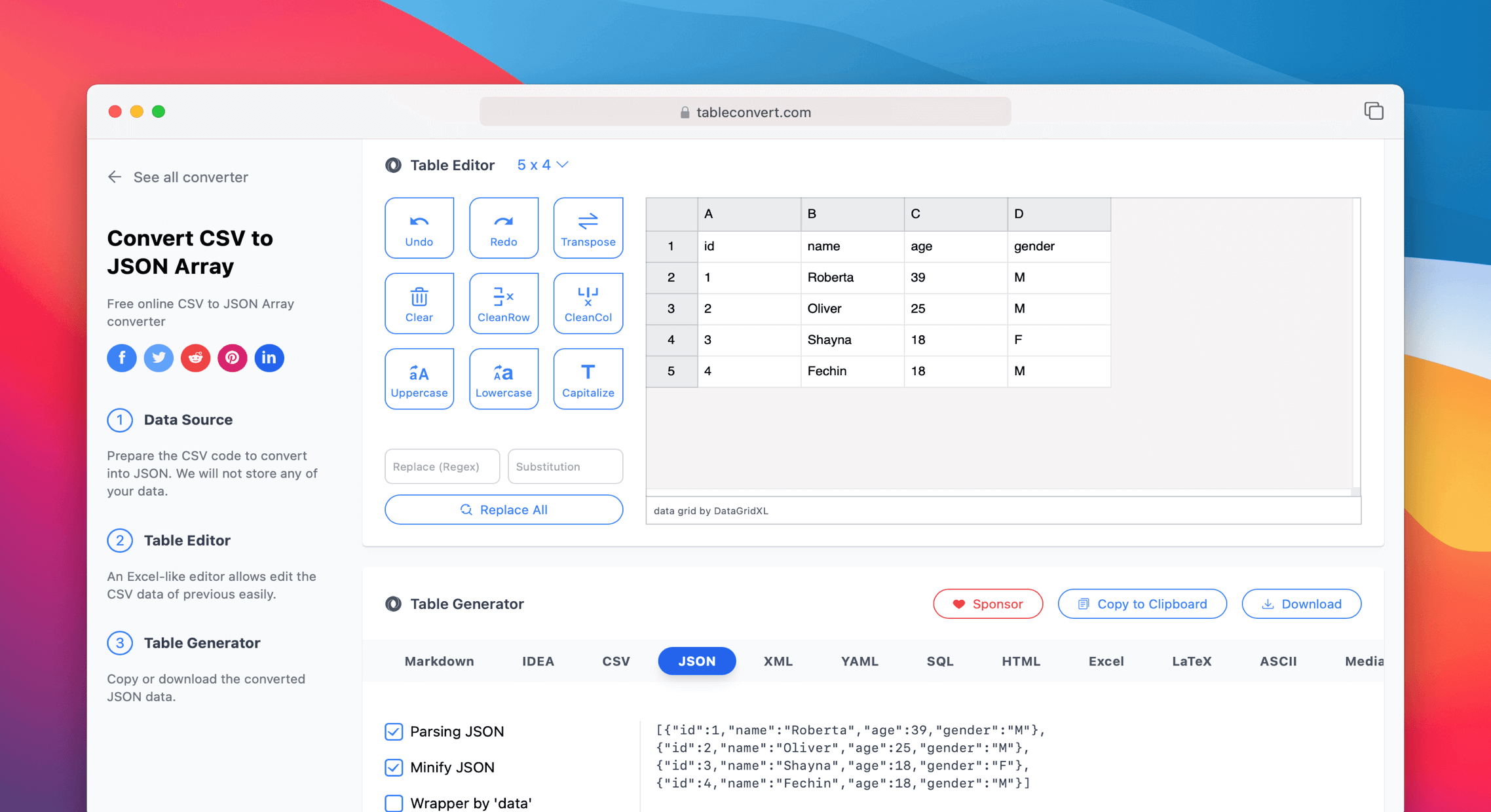 tableconvert.com