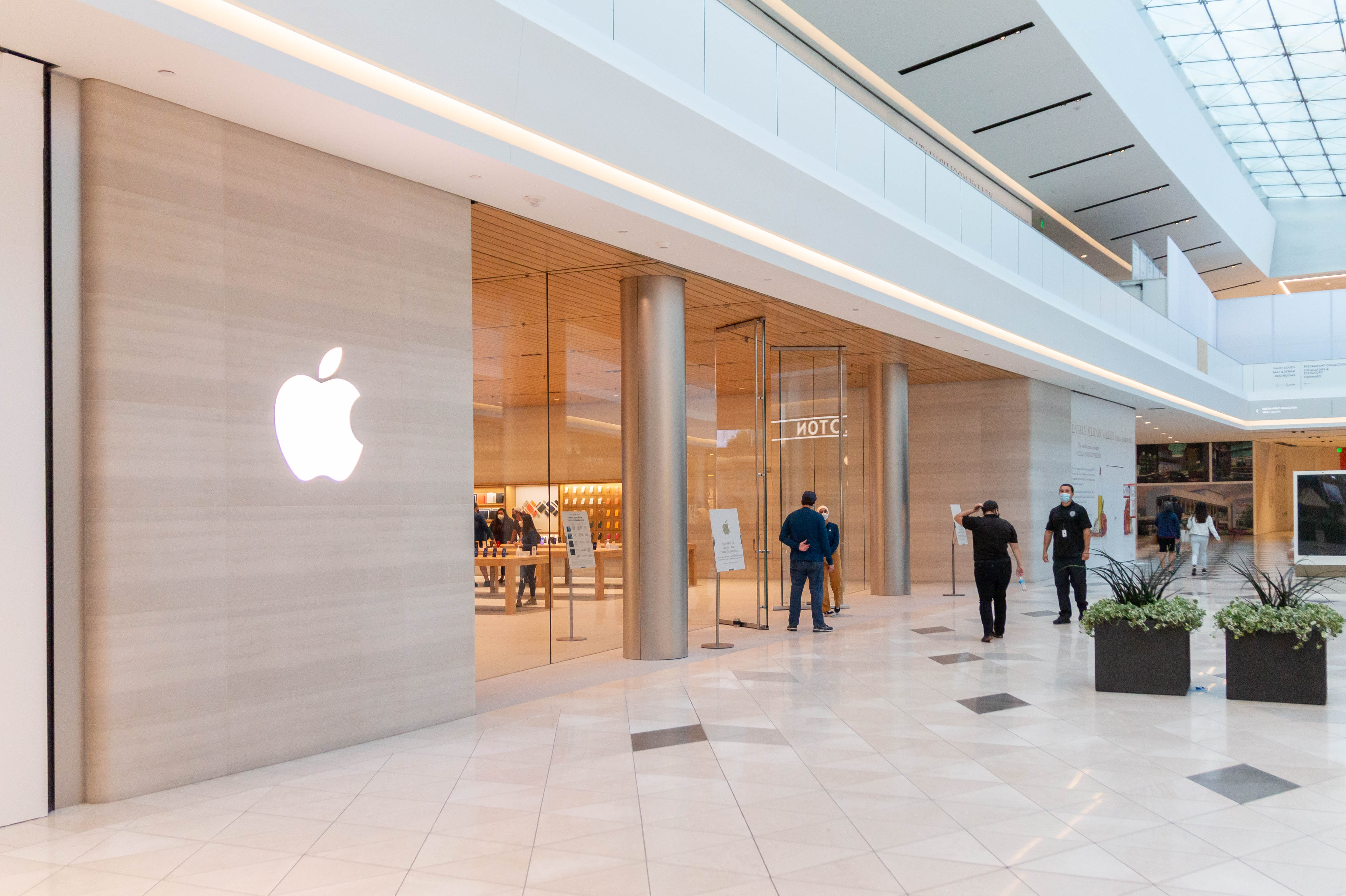Apple Store Opening at Massive American Dream Mall Outside New York City