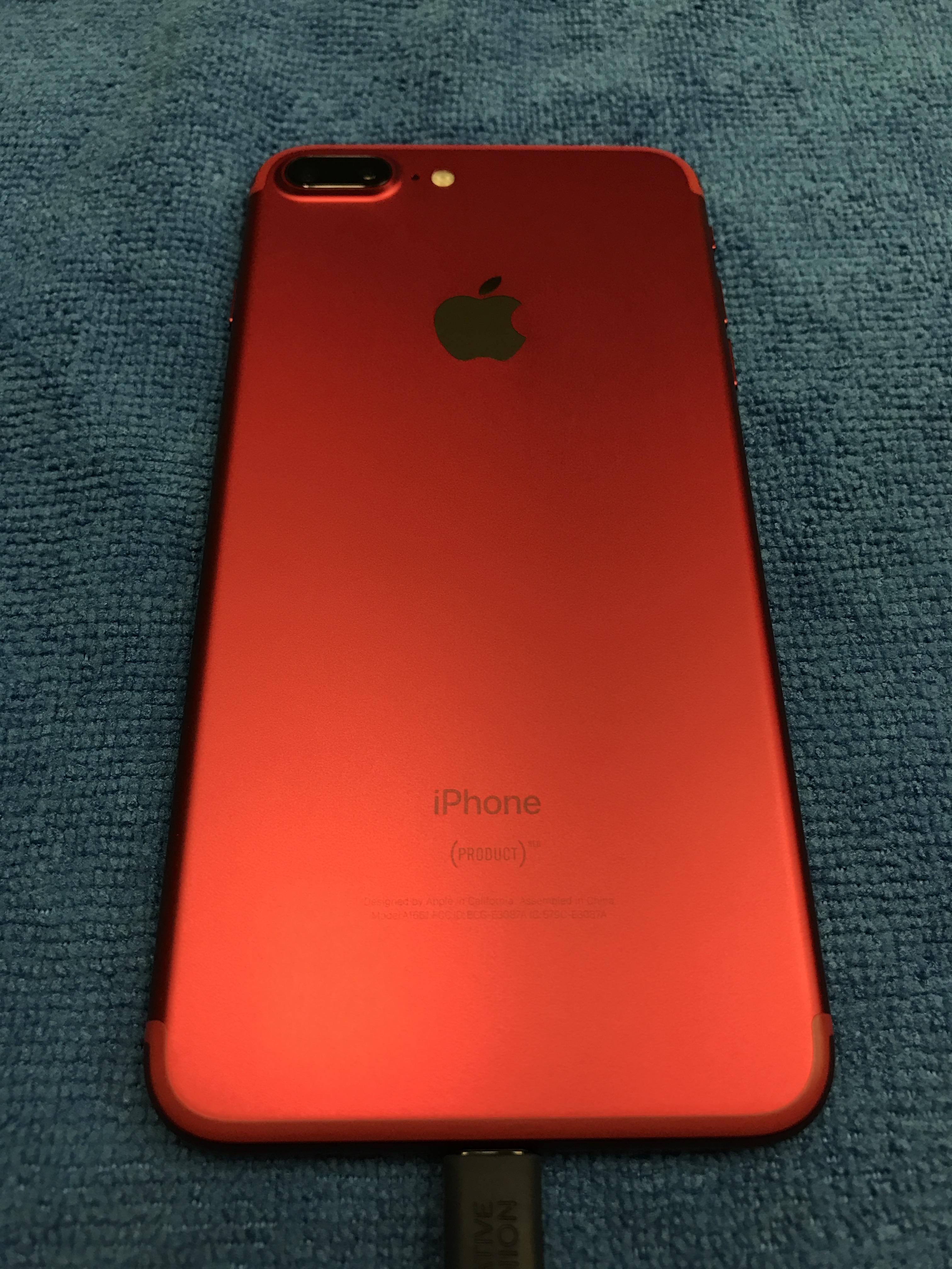 Iphone 7 And 7 Plus Product Red Pics Macrumors Forums