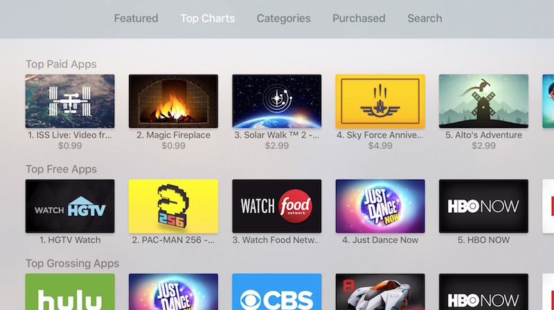 to the App Store on Apple TV | Forums