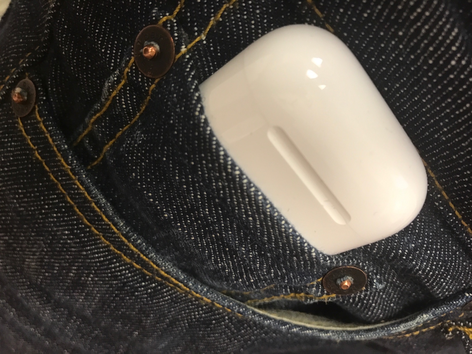 Does the case in your Jeans "watch pocket"? | MacRumors Forums