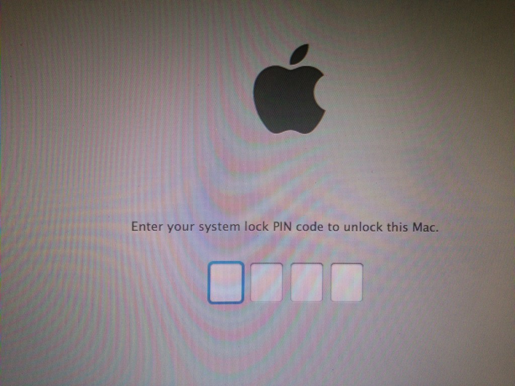 How To Unlock System Lock Pin Code Macrumors Forums