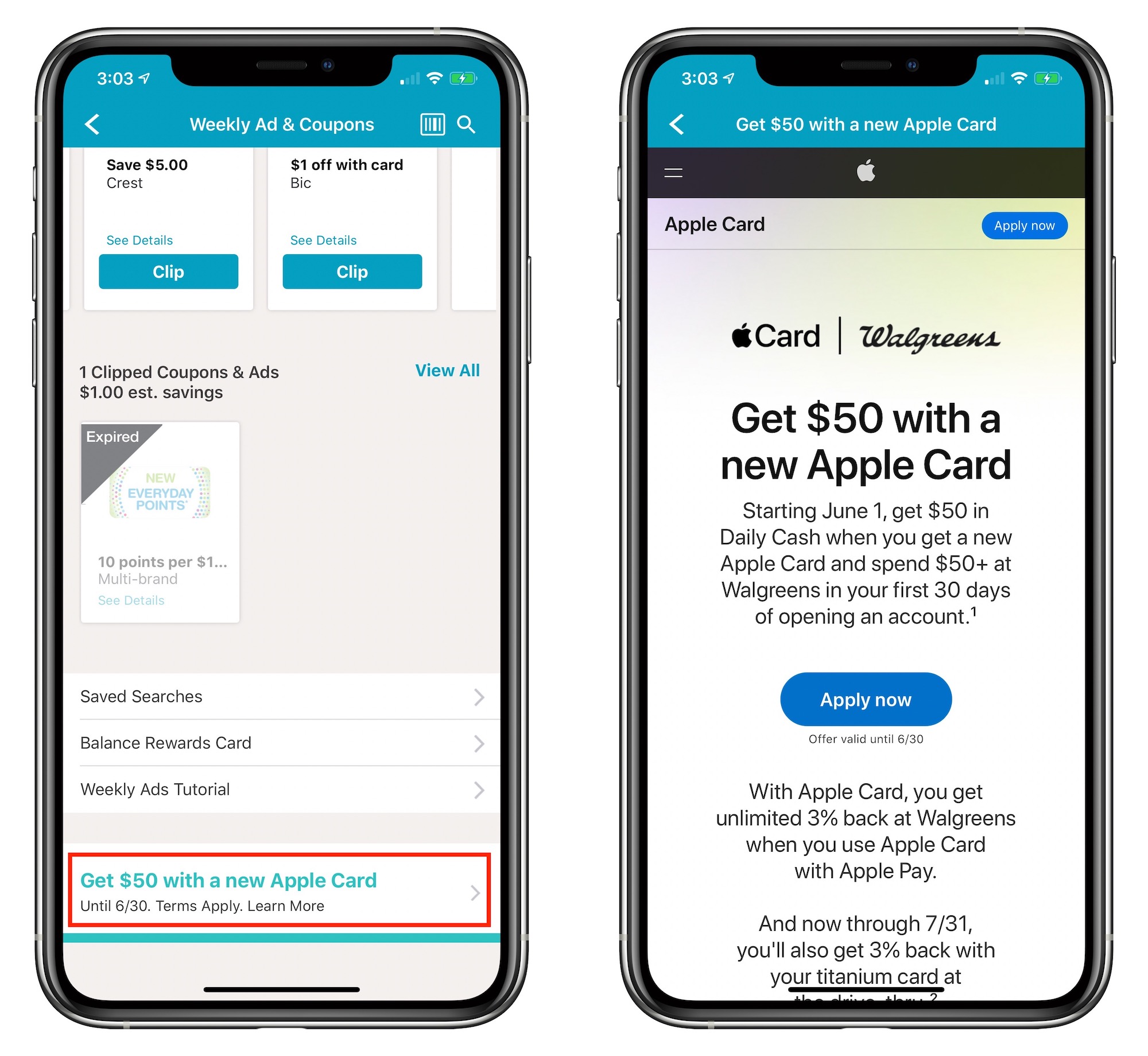 New Apple Card Users Can Earn $50 in Bonus Daily Cash When They Spend