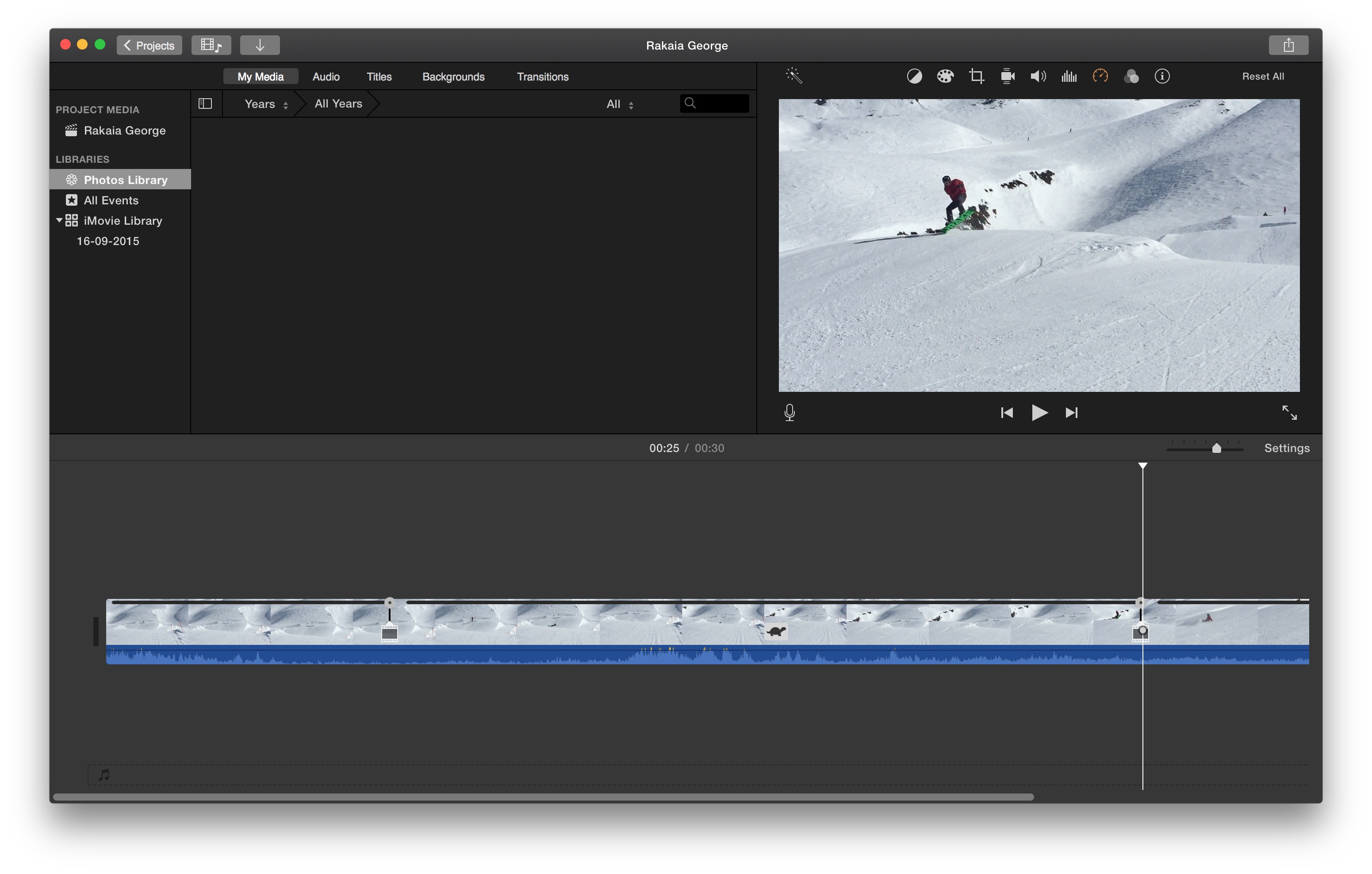 Mac show library