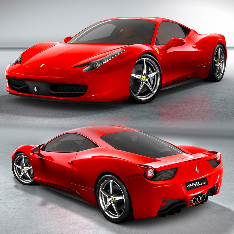 Ferrari 458 Italia Red