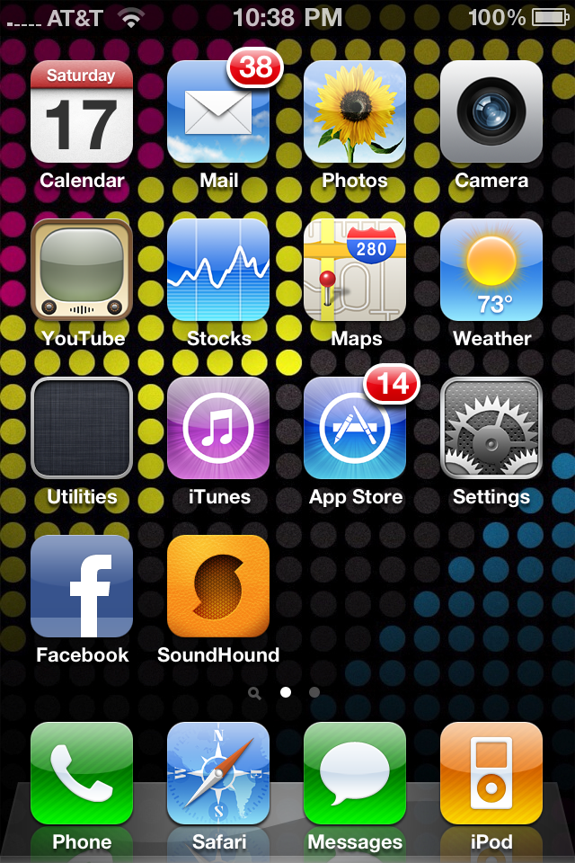 Help! iPhone 4 icons disappearing! | MacRumors Forums