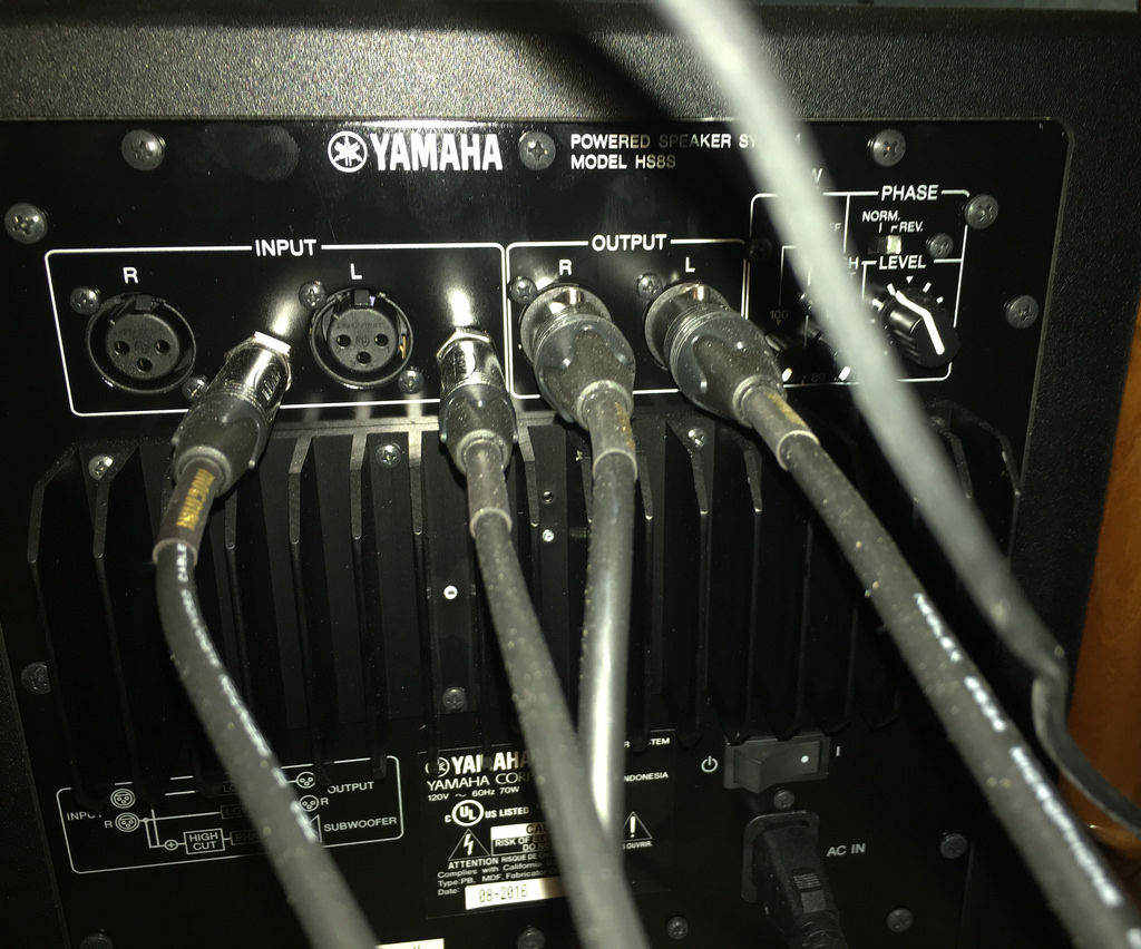 Power Cable 12' for Yamaha® HS5, HS7, HS8 - IEC 120V – British Audio