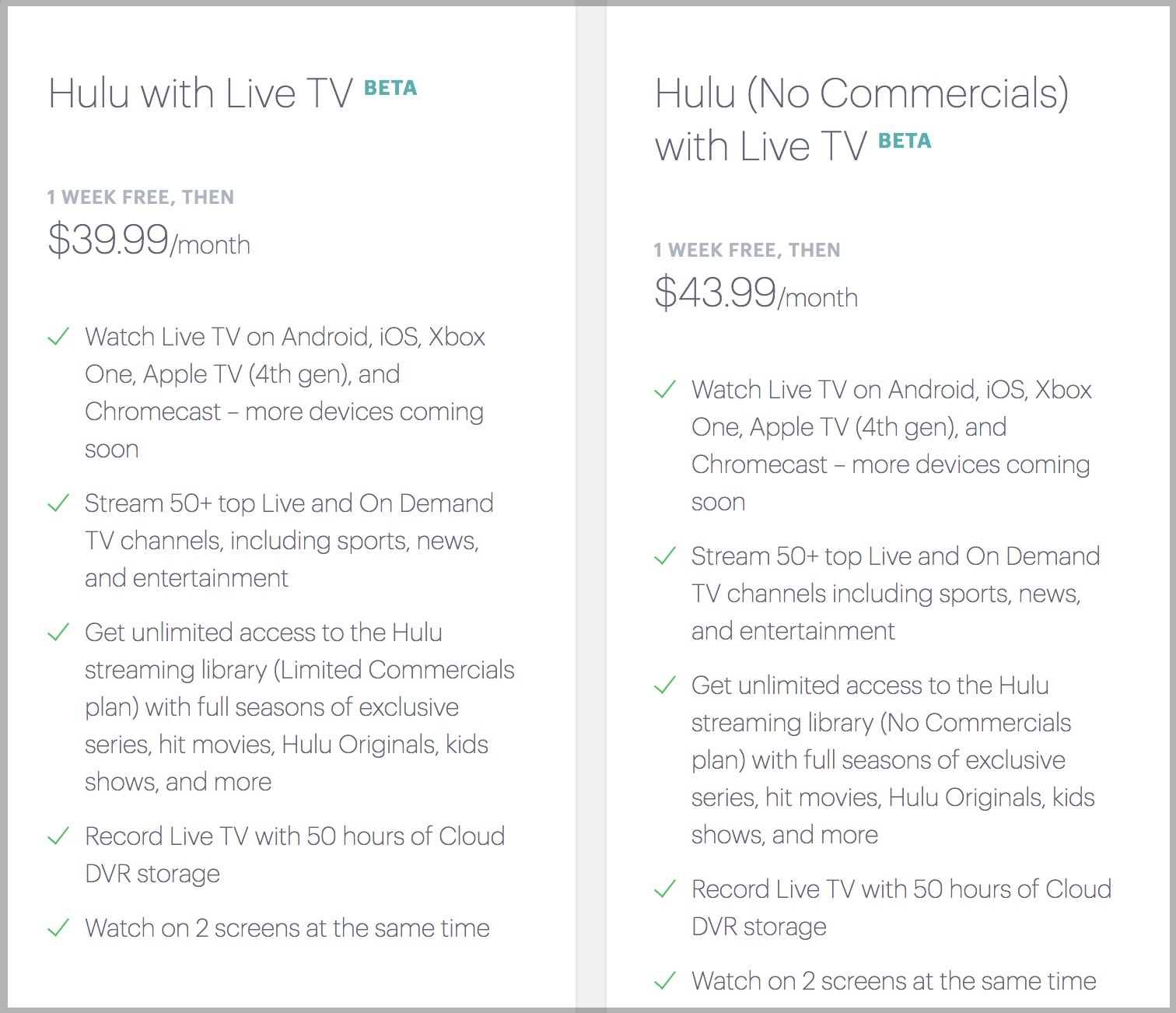 Hulu With Live TV' Appears on App Store, Includes FOX, ABC, NBC, CBS, ESPN,  and More [Update: $39.99+]