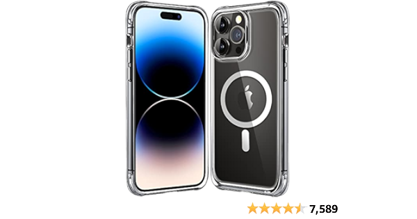 Mkeke for iPhone 14 Pro Case Clear, [Military Grade Protection] [Not  Yellowing] Shockproof Phone Case for Apple iPhone 14 Pro 2022