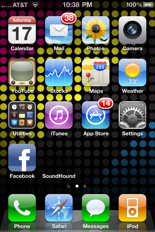 Help! iPhone 4 icons disappearing! | MacRumors Forums