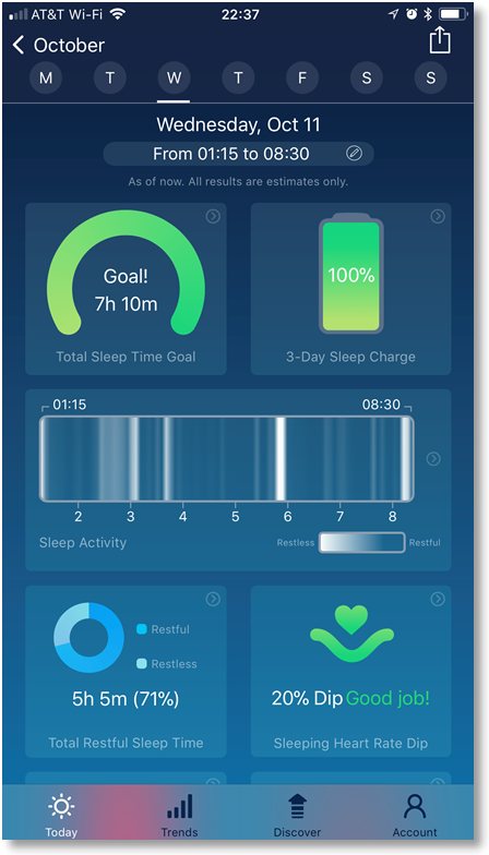 active 2 watch sleep tracking