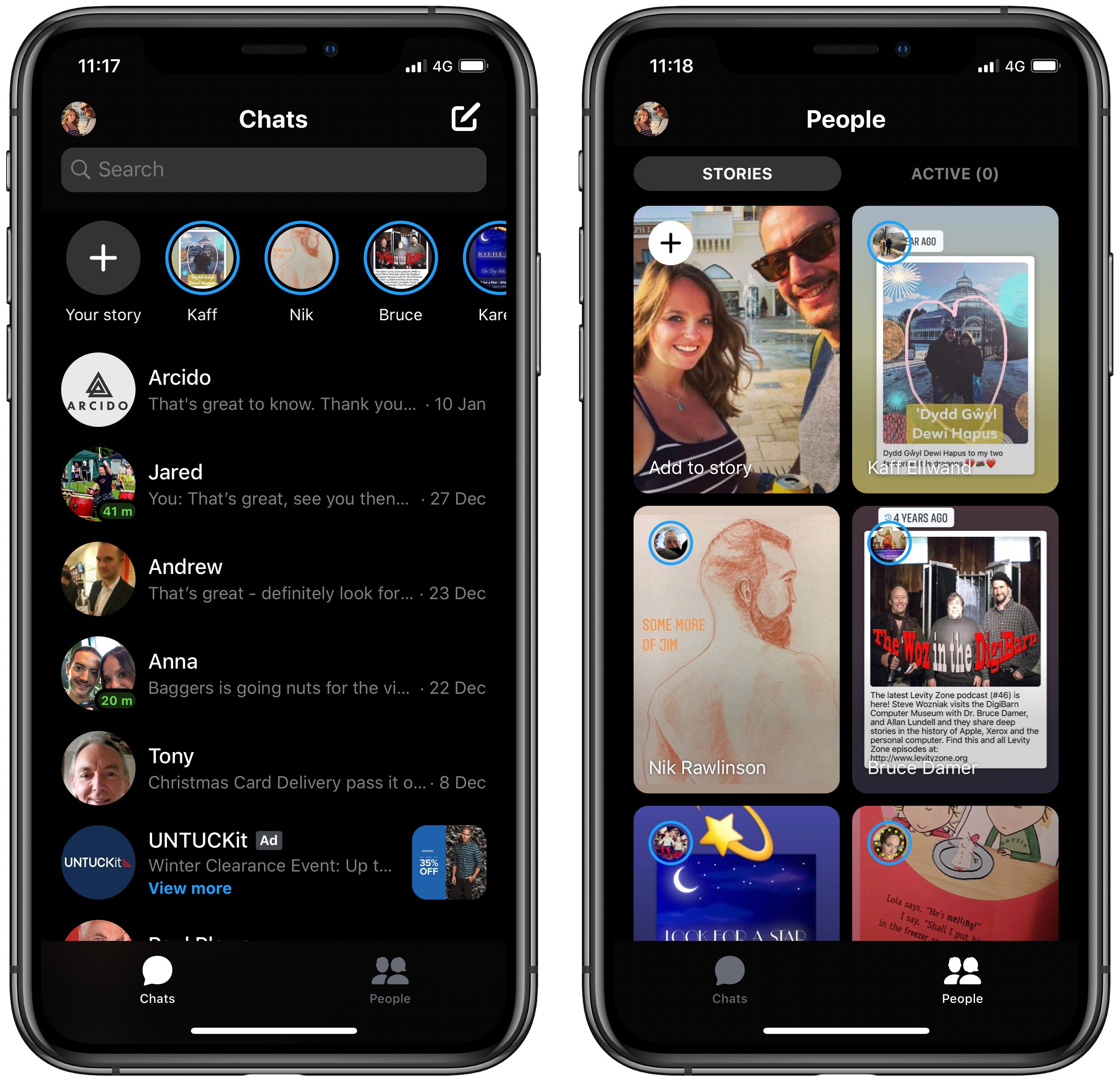 Facebook Messenger Ios Update Ditches Discover Tab And Promotes Stories Macrumors Forums