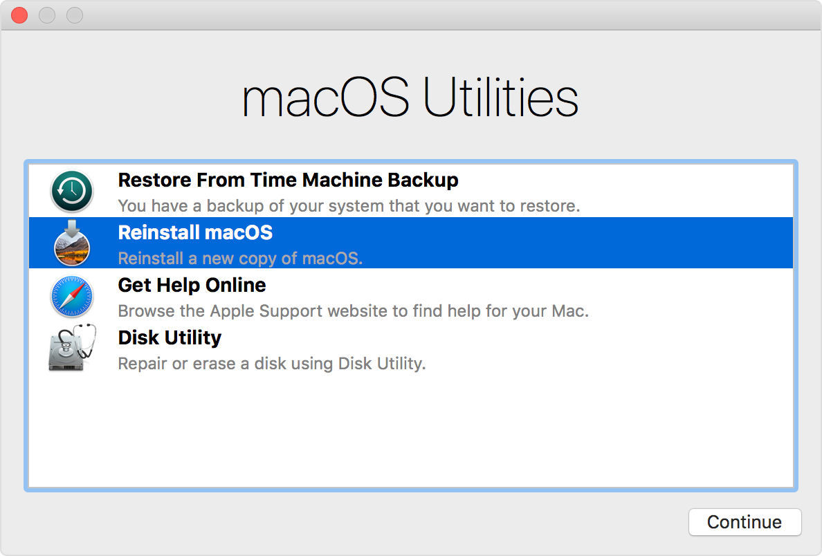 Recovery Mode Mac