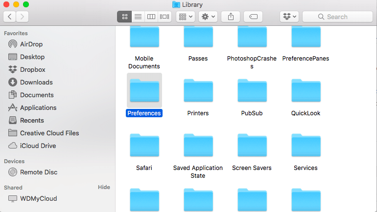 macOS High Sierra Delete a .plist File