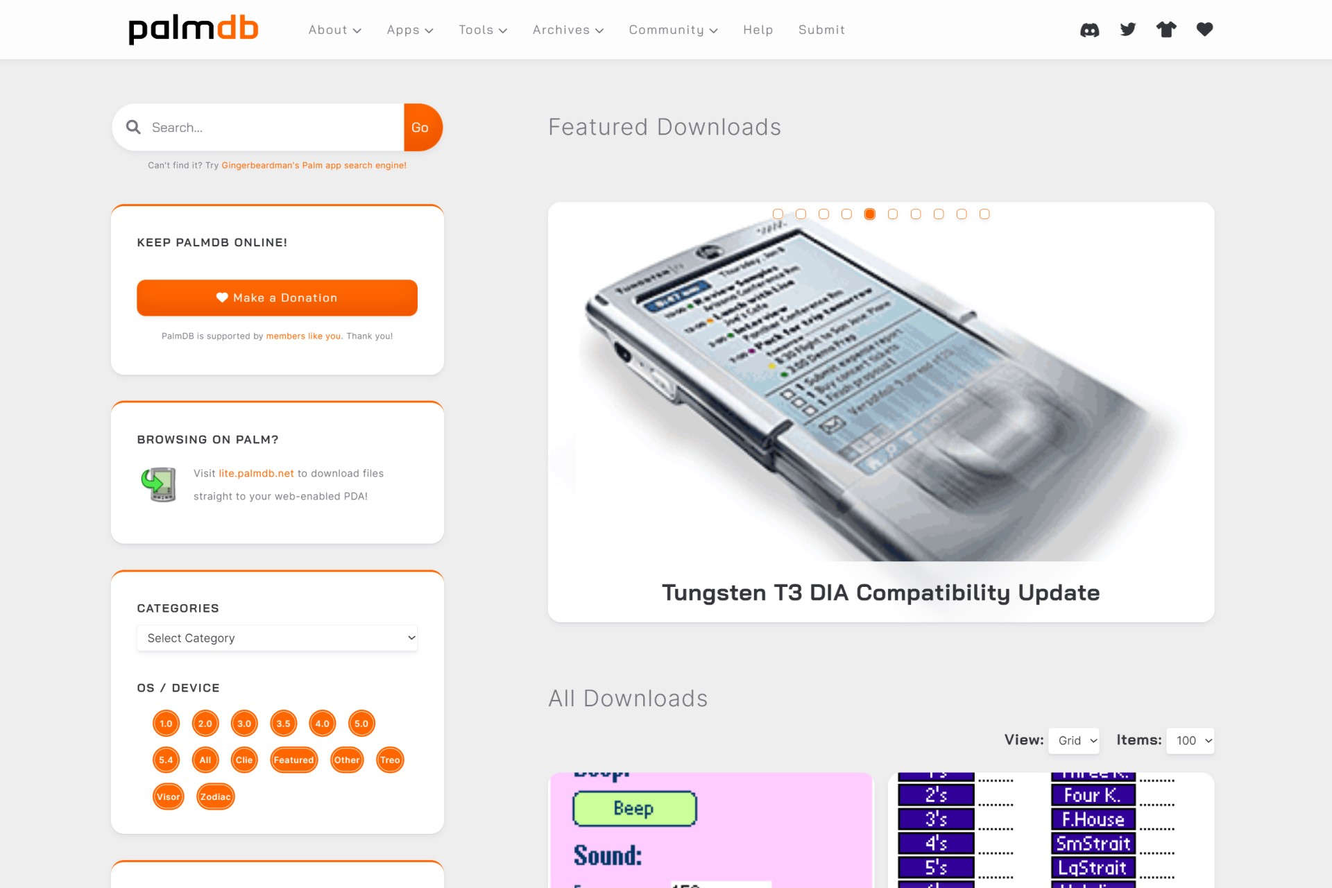 palmdb.net