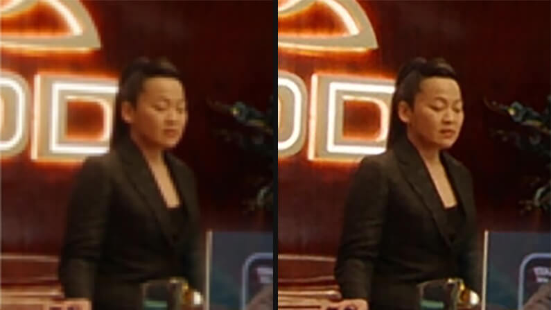 AI upscaling