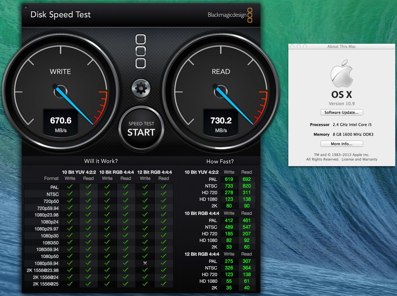 MacBook Pro 13" 2013 - SSD Speed Test Results MacRumors