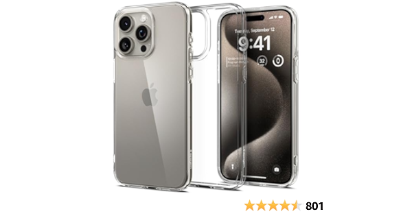 Spigen Magnetic Ultra Hybrid MagFit Designed for iPhone 15 Pro Case,  [Anti-Yellowing] [Military-Grade Protection] Compatible with MagSafe (2023)  