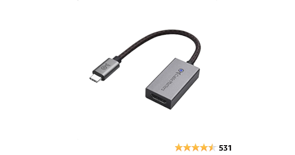  Anker USB-C to HDMI Adapter - 8K@60Hz or 4K@144Hz, for MacBook,  iPad Pro, Pixelbook, XPS, and More : Electronics