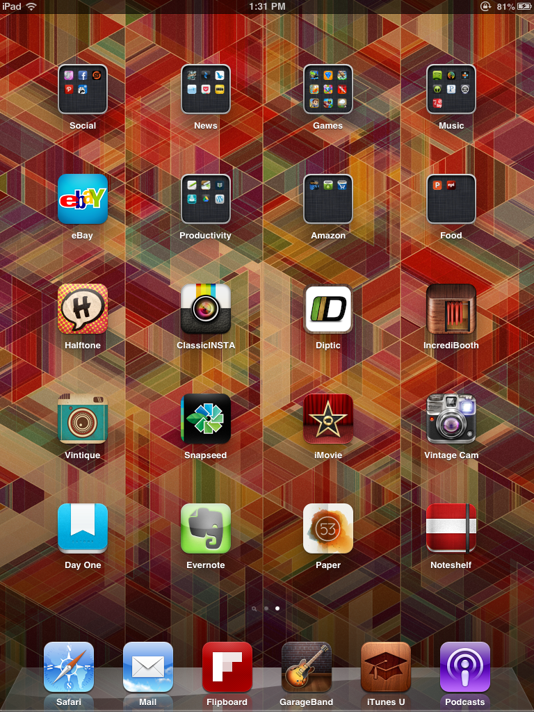 Post your iPad Mini home screen! | MacRumors Forums
