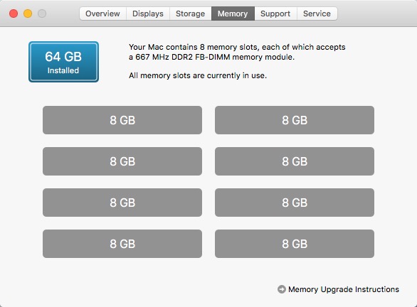 64gb Ram In 06 Mac Pro 2 1 Macrumors Forums