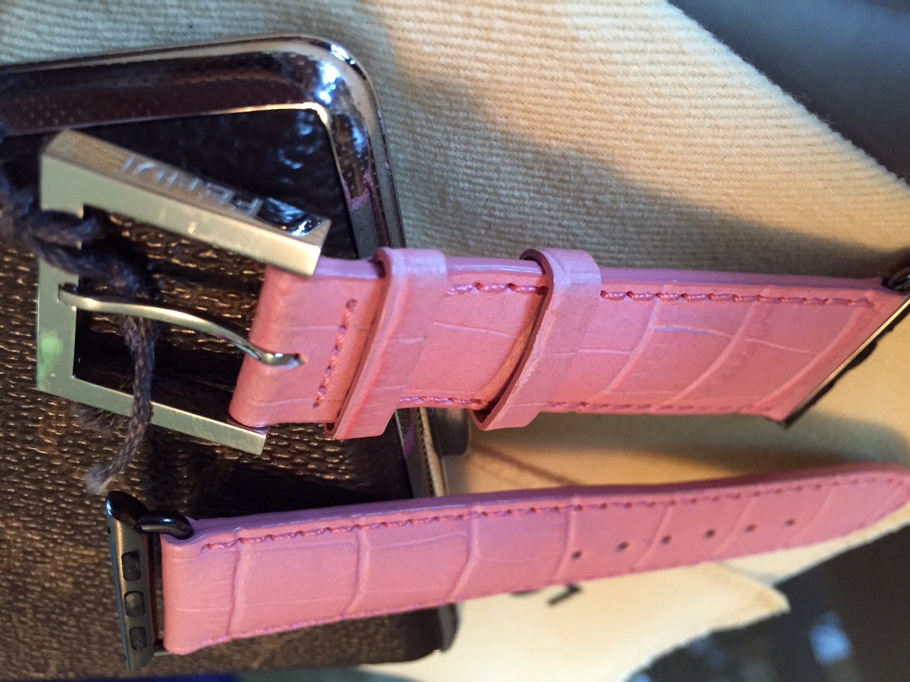 Leather Louis Vuitton Watch Bands/Straps - BIG PROMOTION !!! - HypedEffect