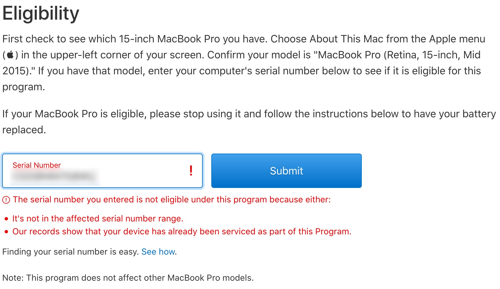 Recalled 15 15 Inch Macbook Pro Models With Faulty Batteries Banned From Flights In U S Macrumors