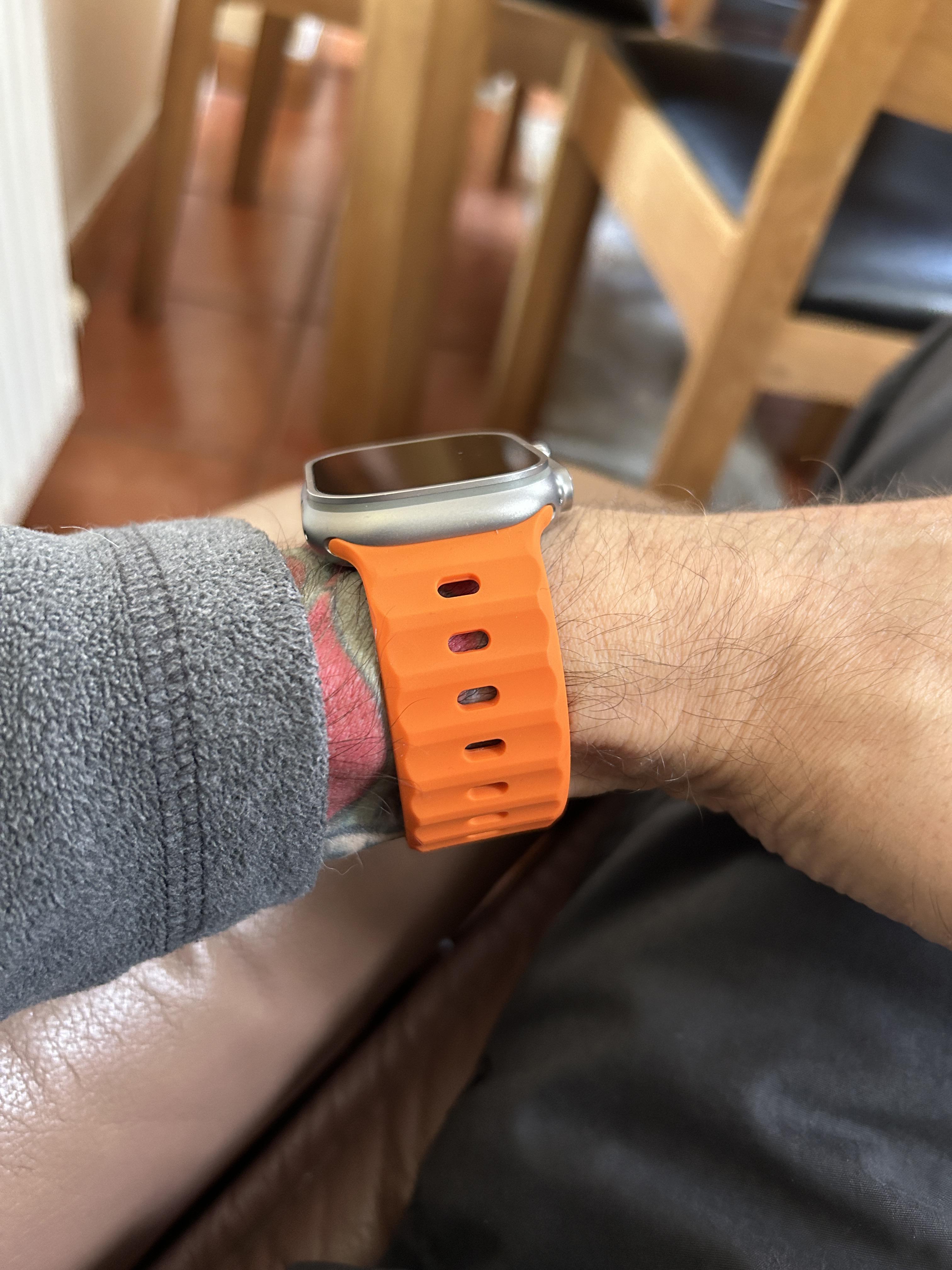 Nomad Bracelet Sport Band Ultra Apple Watch Orange