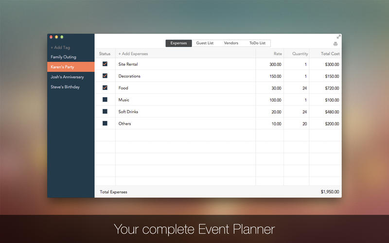 Event Management App for Mac MacRumors Forums