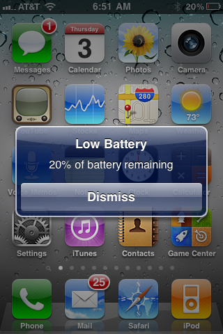 Battery remain