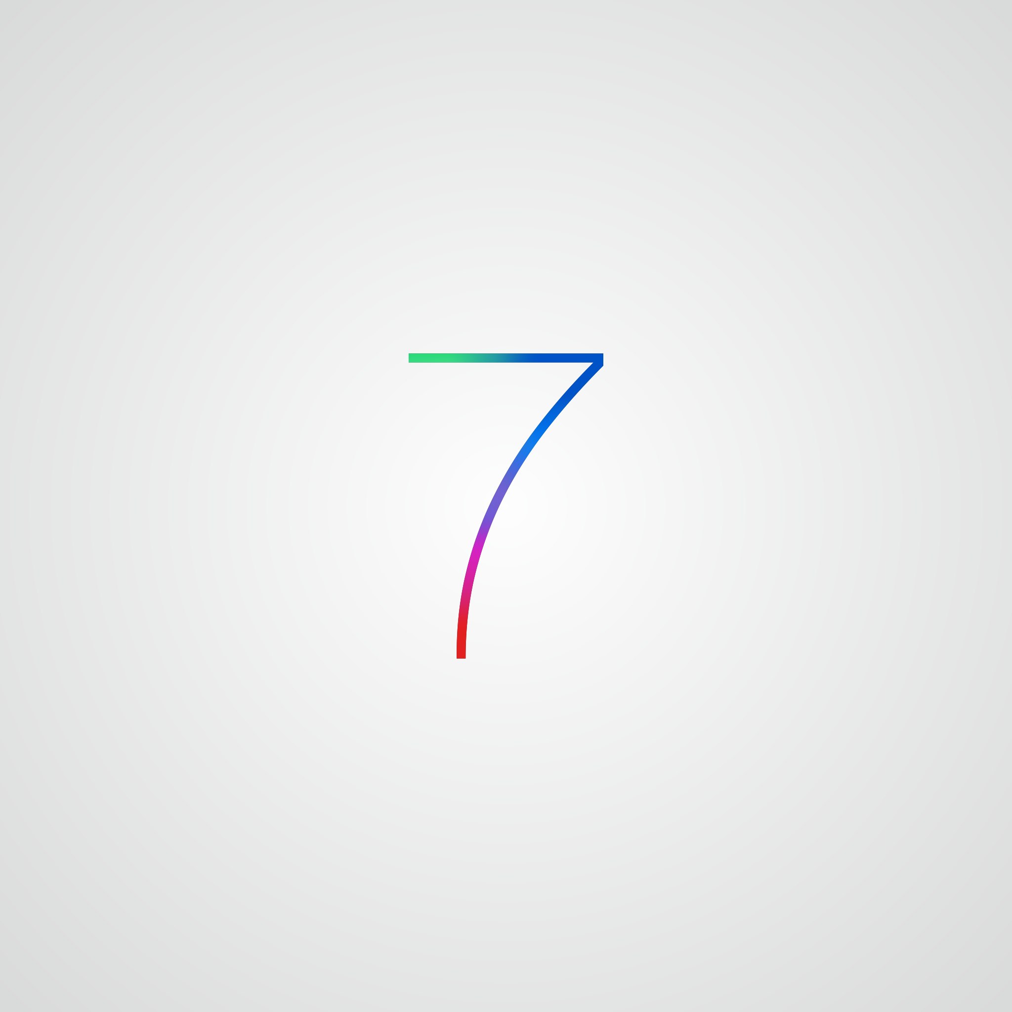 7. IOS 7 logo. IOS 7 цифра 7. Beta 7 эмблема. Цифра 1.