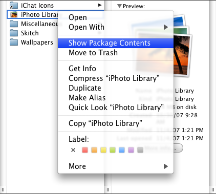 compress photo library mac